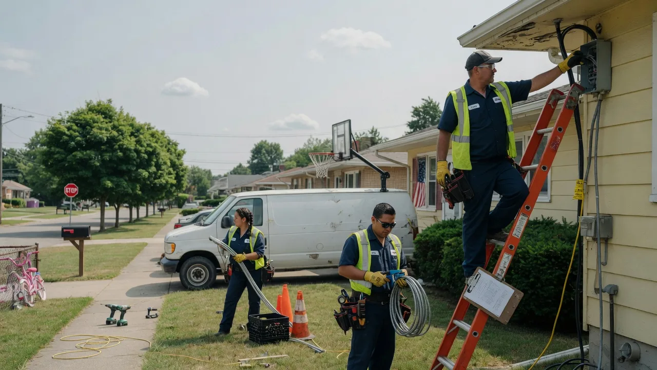 Licensed Electrician in New Burnside, IL near me